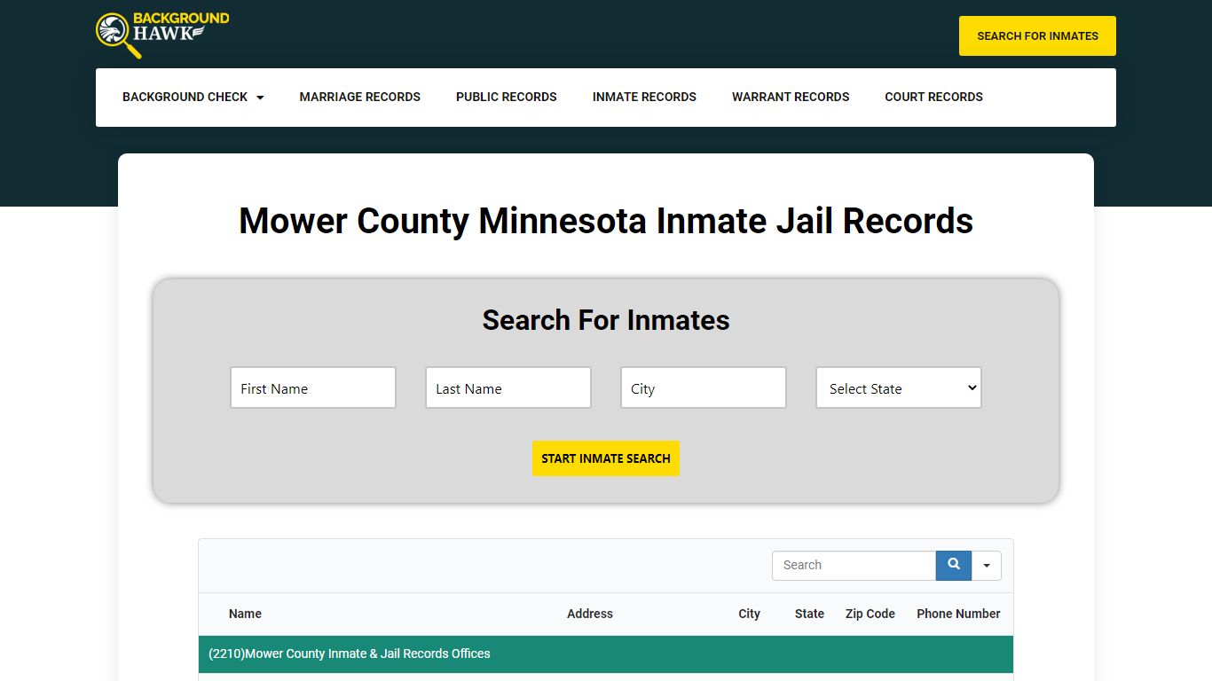 Inmate Jail Records in Mower County , Minnesota